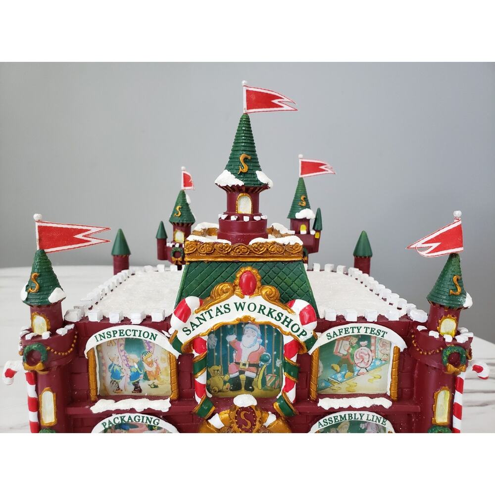Hawthorne Village Santa's Workshop Fun House Christmas Carnival 2004 (91339) HTF - Picture 7 of 10
